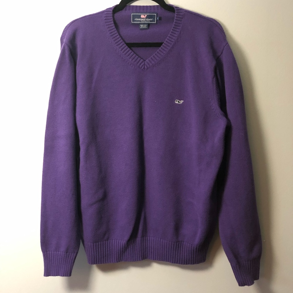 Vineyard Vines Purple Sweater